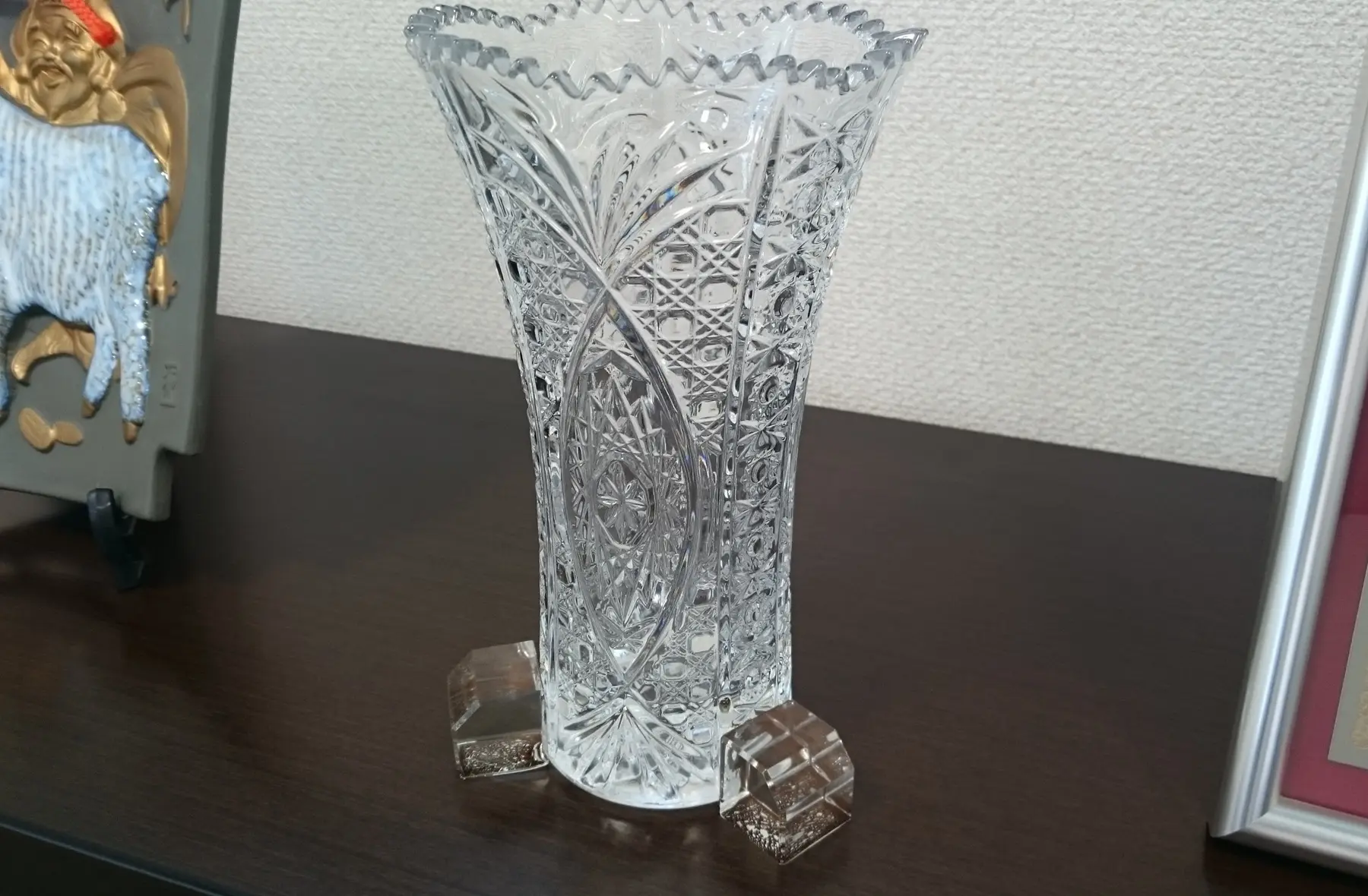 ビタブロック(□30)で花瓶を固定